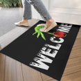 thumbnail image 3 of Christmas Funny Welcome Kitchen Rug Indoor Anti-Fatigue Kitchen Mat Winter Door Mat Anti-Slip Scratch Sand Cartoon Pattern Doormats 17" X 30", 3 of 6