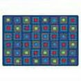 thumbnail image 2 of Carpets for Kids 4118 Primary Squares Seating Rug, 8 x 12 ft., 2 of 2