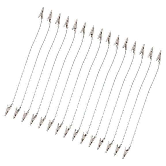 Set of 15 Flexible Double Head Incenses Holder Flexible Height Insenses Coil Stand Clip For Indoor and Outdoor Use