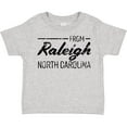 thumbnail image 3 of Inktastic From Raleigh North Carolina in Black Distressed Text Boys or Girls Toddler T-Shirt, 3 of 5