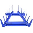thumbnail image 5 of 6 Layers Desktop Screen Printing Squeegee Rack Silk Screen Squeegee Scraper Spatula Steel Holder Organizer Adjustable, 5 of 5