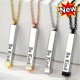 thumbnail image 3 of Be Kind...Of A Bi*ch - Hidden Message Necklace, Personalized 3D Engraving Stainless Steel Necklace Jewelry Gift for Women Girls Friends, 3 of 5