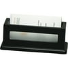 Victor, VCT11565, Midnight Black Collection Wood Business Card Holder, 1 Each, Black