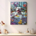 thumbnail image 4 of American Bulldog Dog Bathroom Decor - Funny Bathroom Decor Wall Art, Dog Bathroom Wall Art and Animal Poster, Dog Bathroom Signs and Funny Bathroom Art UNFRAMED, 4 of 6