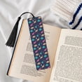thumbnail image 4 of Kdxio Cartoon Dinosaur Print Metal Tassel Bookmarks,Perfect Gift for Art Lovers and Bookworms Metal Bookmarks for Women, 4 of 8