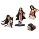 thumbnail image 2 of Muñeca de personaje de anime, 4 piezas/set Figuras de personajes de anime Figuras Adornos de muñecas Arrodillado Sentado Postura Colección Modelo Muñeca de juguete Rendimiento sólido, 2 of 8