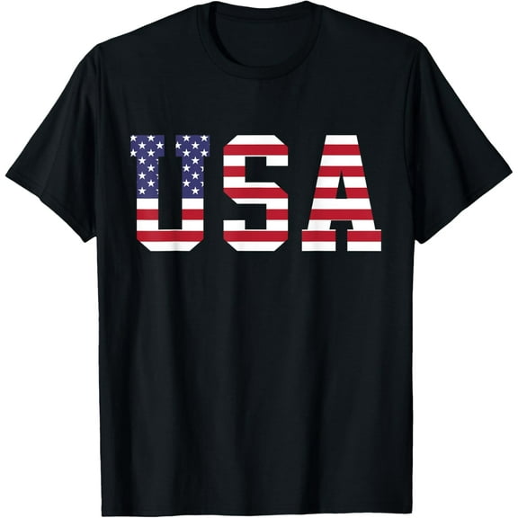 USA National American Flag 4th Of July Vintage Gifts T-shirt