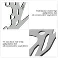 thumbnail image 4 of HURRISE Cycling Accessory,203mm/8  6 Bolts Mountain Bike Bicycle Brake Disc Pad Cycling Accessory, 4 of 8