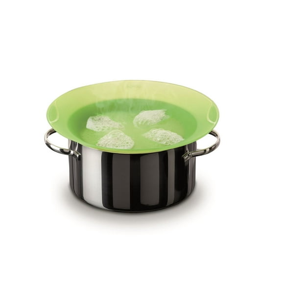 Lekue 22cm Non Spill Green Lid