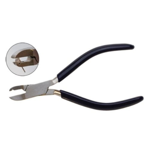 Stone Setting Plier with Groove, 5-1/4 Inches | PLR-711.00