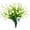 White, variant on 20 Bundles Calla Lily (500 Heads) Artificial Flowers for Outdoors, Fake Plants UV Resistant Faux Plastic Flowers Indoor Outside Planter Home Porch Summer Cemetery Decor(Color Mix)