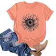 thumbnail image 5 of Fiudx Liquidación de Ahorros de Verano Camisas de Moda para Mujer, Camisetas de Manga Corta, Blusas, 5 of 5