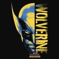 thumbnail image 2 of Junior's Marvel: Deadpool & Wolverine Half Face  Racerback Tank Top, 2 of 5