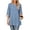 Light Blue, variant on YuXingFu Going Out Tops for Women Round Neck Pleated Ruffle Hem for Casual Loose Fit Tees Tops Light Blue S