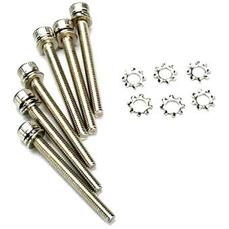 - Traxxas 3963 Hex-Drive Cap-Head Machine Screws, 3x28mm with Washers (set of 6)