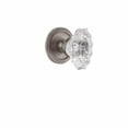 thumbnail image 5 of Grandeur Biarritz Crystal Door Knob with Circulaire Rosette, 5 of 6