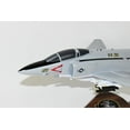 thumbnail image 3 of VX-30 Bloodhounds F-4S Model, 1/42 (18") Scale, Mahogany, Navy, Fighter, 3 of 8