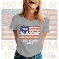 thumbnail image 2 of 250 Anniversary USA Shirt, 1776-2026 Commemorative 250th Anniversary USA Shirt, Vintage Patriotic Tee for Unisex anniversary shirt, 2 of 3
