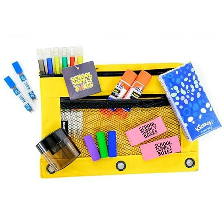 School Supply Boxes, Elementary School Essentials Bundle, 91