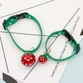 thumbnail image 5 of Supvox Green Adjustable Pet Dog Collar with Strawberry Bell for Stylish Outdoor Use, 5 of 8