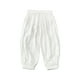 thumbnail image 1 of Odeerbi 2-13 Años Niñas Ice Silk Bloomers Pantalones Jogger Verano Sólido Casual Deportes Linterna Pantalones Pantalones Haren, 1 of 5