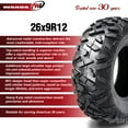 thumbnail image 2 of (2) 26x9R12 Radial ATV Front Tire Set for 2016 Polaris Ranger 570 6 EPS Crew/XP, 2 of 6