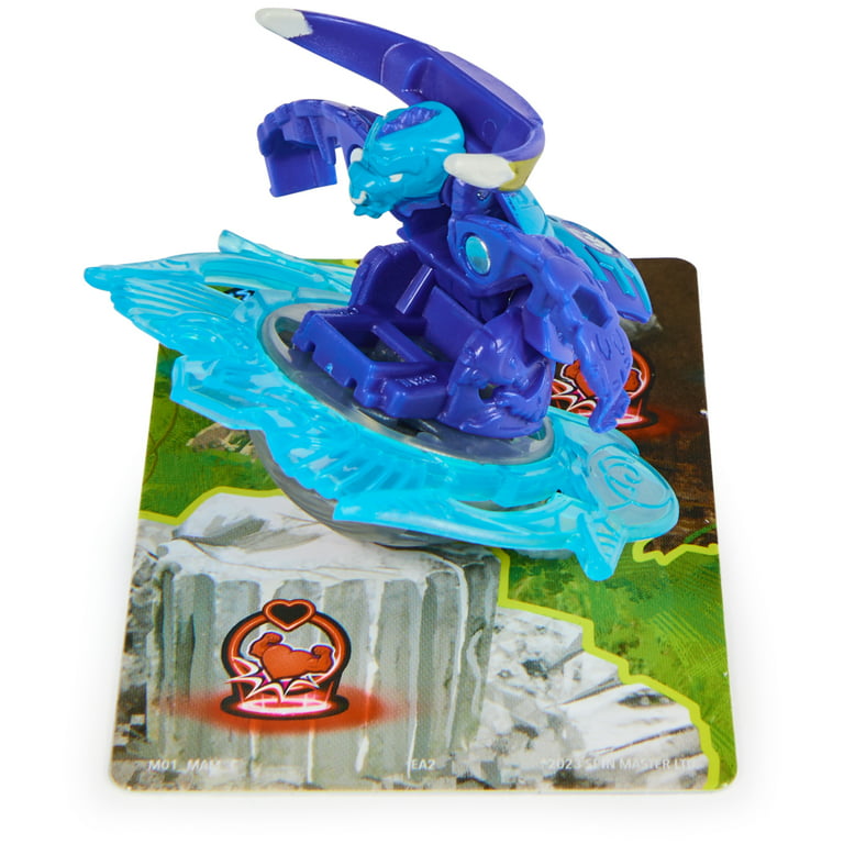 Bakugan Starter 3-Pack, Special Attack Ventri, Octogan and Trox,  Customizable Spinning Action Figures and Trading Cards, Kids Toys for Boys  and Girls 6 and up