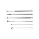 thumbnail image 4 of Ear Picks Sticks Cuchara de acero inoxidable Oído Removedor de cera Lavable Viaje Polidado Curette Pickers Herramientas para el hogar Azul 6pcs Inevent CE001348-02, 4 of 7