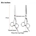 thumbnail image 2 of Tijeras de peluquería profesionales, accesorios de barbería, tijeras de corte para entresacar el cabello, tijeras de metal, tijeras de dientes, herramienta de peinado, tijeras de corte, 2 of 6