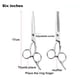 thumbnail image 2 of Tijeras de peluquería profesionales, accesorios de barbería, tijeras de corte para entresacar el cabello, tijeras de metal, tijeras de dientes, herramienta de peinado, tijeras de corte, 2 of 6