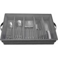 thumbnail image 1 of Almacenamiento de cubiertos, cajones con 4 bloques, utensilios de cocina., 1 of 5