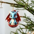 thumbnail image 3 of Décoration Suspendue de Sapin de Noël Mignon Incubé Volant Bébé Forme Unique, 3 of 4