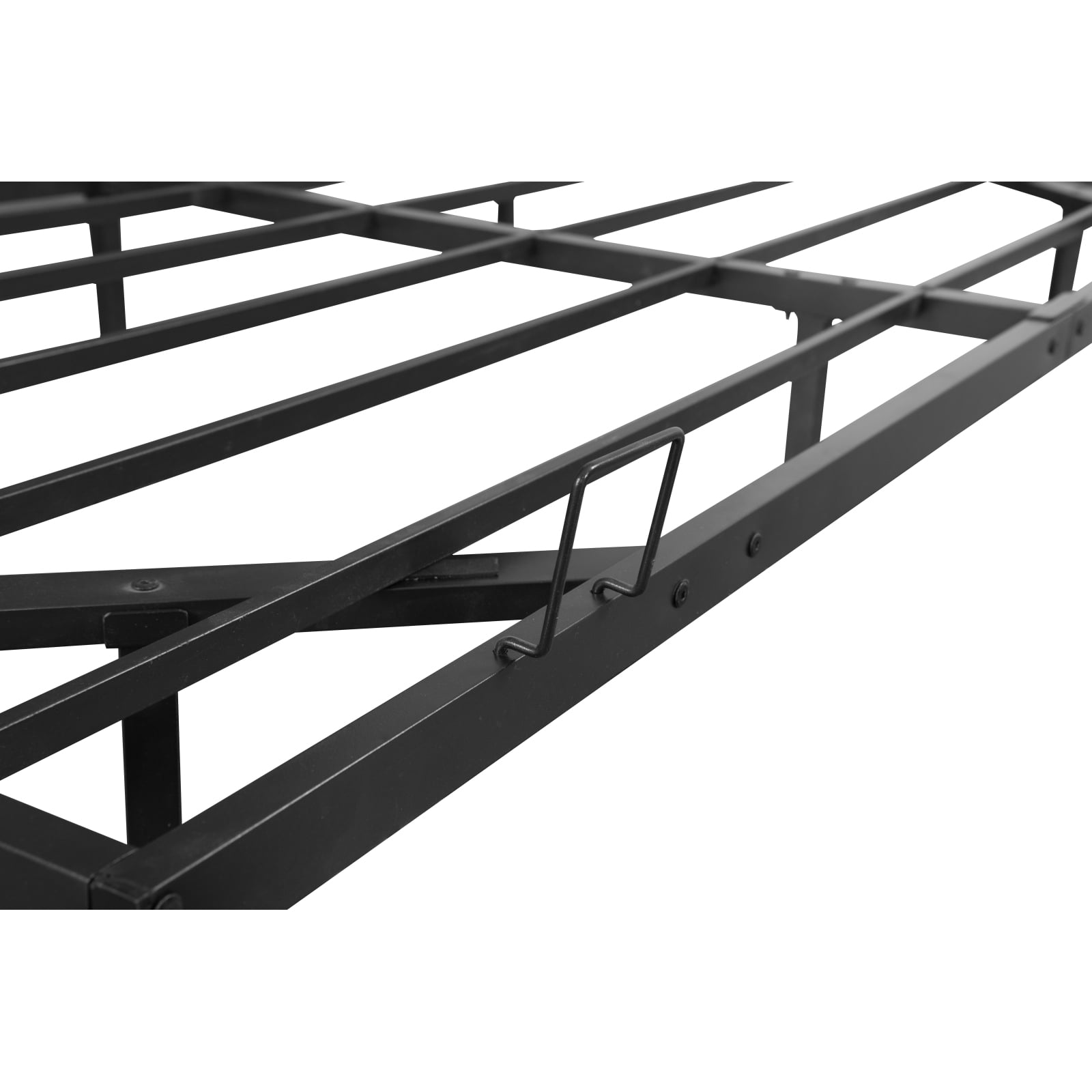 Miekor Furniture King Size Floating Bed Frames with LED Lights, Metal Platform Bed, Solid and Stable, Noise Free, No Box Spring Needed, Easy Assembly (King) 40481