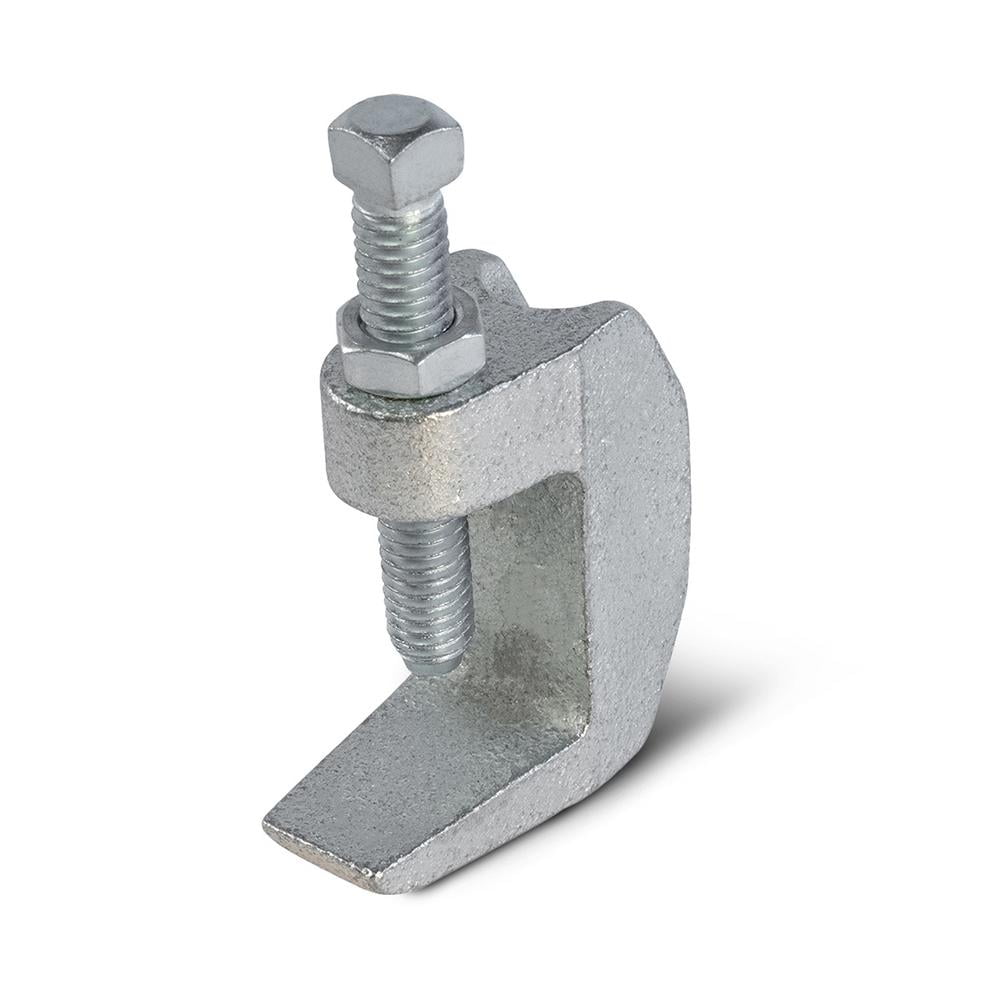 Highcraft Wide Mouth Beam Clamp for 1/2 in. Threaded Rod in Electro Galvanized Steel (10-Pack)