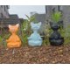 thumbnail image 3 of Figura de gato coleccionable de yoga de meditación de Buda naranja caprichoso - Colección Happy Cat - Regalos para amantes de los gatos para mujeres, regalos para amantes de los gatos para hombres, d TUNC Sencillez, 3 of 4