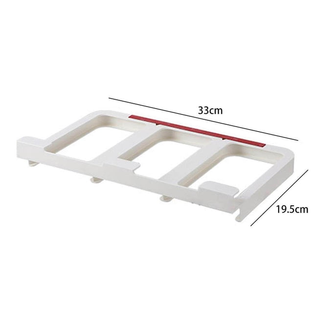 Billuyoard Contenedor de almacenamiento de alimentos para cocina, estante para caja de fideos, tanque colgante montado en la pared, soporte Almacenamiento y organización del hogar