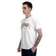 thumbnail image 5 of Leopard Cheetah T-Shirt for Men Cotton 100% Summer Tops Women Fashion Casual Short Sleeves Round Collar Short-Sleeve Couple Top Tees, 5 of 6