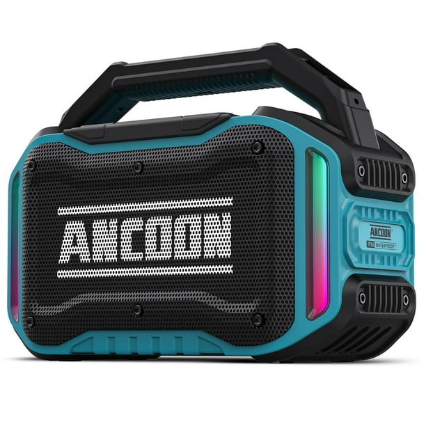 Altavoz Bluetooth ANCOON de 80 W de potencia máxima con 20 horas de reproducción IPX6