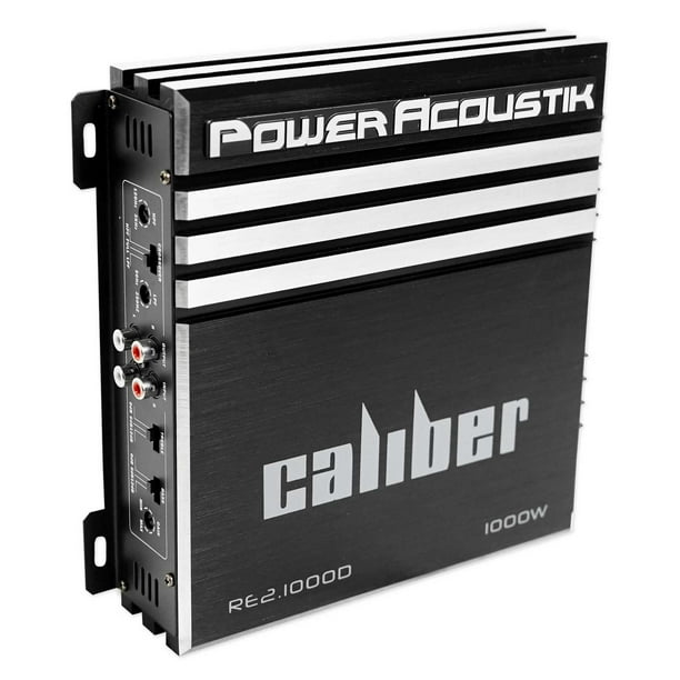 power acoustik re21000d 1000 watt 2channel car audio amplifier amp