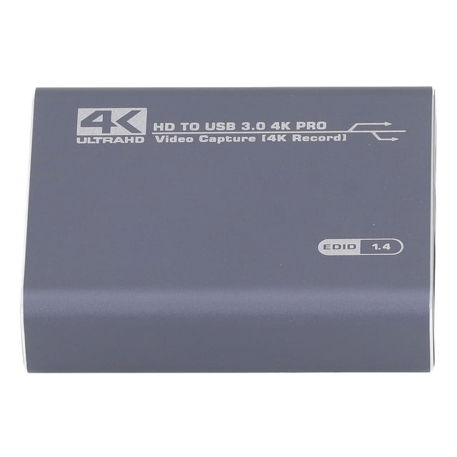 Tarjeta De Captura De Video Con Interfaz Multimedia HD, Tarjeta De Captura De Video 4K Profesional Plug And Play Sin Latencia Para Consola De Juegos Para SLR Digital