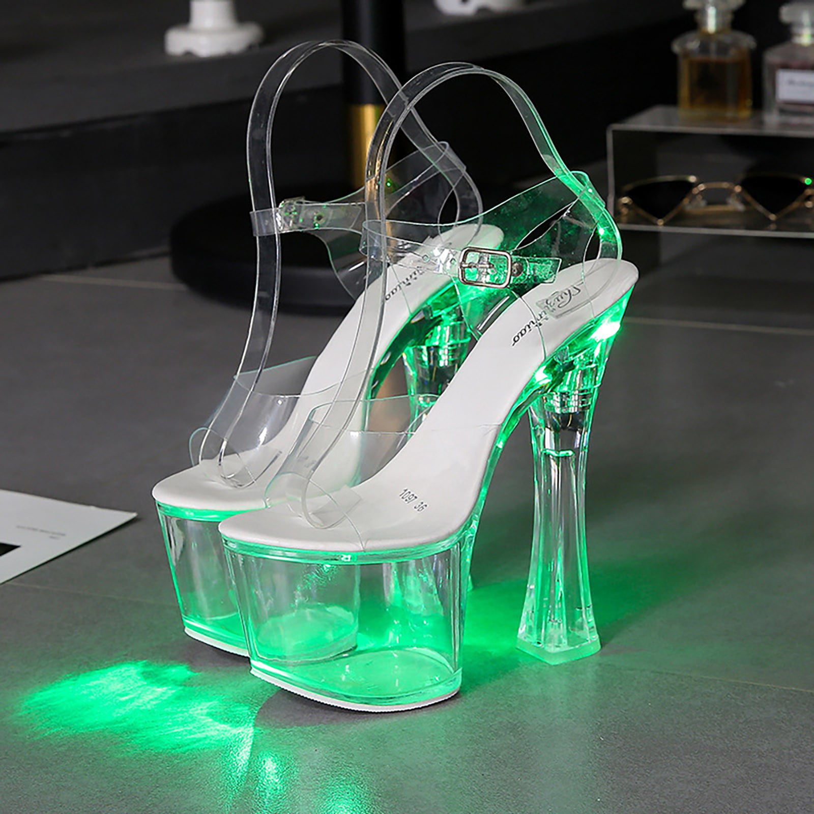 These glow-in-the-dark heels are the glam version of light-up sneakers -  HelloGigglesHelloGiggles
