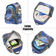 thumbnail image 5 of FORMRS Mini Backpack Purse for Women Travel Daypack Casual Shoulder Bag, Beautiful Floral Moon, 5 of 7
