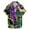 AC-Multicolor, variant on BiZtdJrK Mardi Gras Shirt for Men, Fashion Novelty Printed Button Down Hawaiian Shirts Casual Lapel Tropical Shirt Plus Size Vacation Beach Tops Multicolor XXL Lighten Sales Of The Day