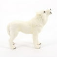 thumbnail image 4 of Juguete modelo de animal de vida silvestre de simulación, figura de acción de lobo Figura de acción de lobo aullando Figura de acción de lobo aullando Adornos elegantes y modernos, 4 of 8