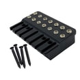 thumbnail image 2 of Bloqueadores de cuerdas para puente de guitarra, tuerca de bloqueo de 7 cuerdas, fácil instalación, juego de afinación para guitarras eléctricas sin, 2 of 8