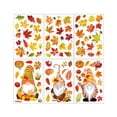 thumbnail image 1 of Thanksgiving Autumn Maple Dwarf Electrostatic Window Sticker Thanksgiving Scene Layout Sticker, 1 of 8