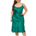 thumbnail image 2 of JDQJBZ Chemises de Nuit pour Femmes Grande Taille Sans Manches Robe de Nuit Tenue d'Intérieur, 2 of 4