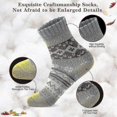 thumbnail image 3 of Women Socks Winter Women Socks Warm Thick Soft Wool Socks Christmas Gift Socks For Women Cozy Crew Socks, 3 of 5