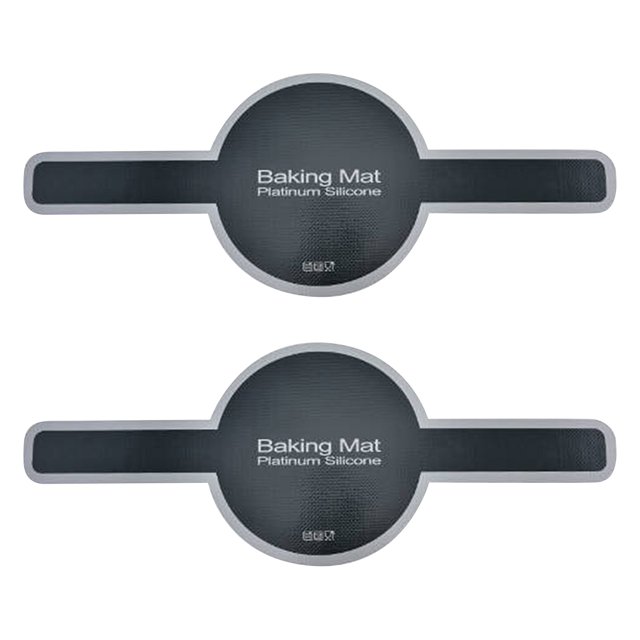 ¡Venta caliente! 2 eslingas de silicona para horno, antiadherentes y fáciles de limpiar, tapetes para hornear reutilizables con asas largas para transferir fácilmente pan de levadura
