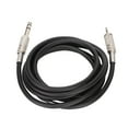 thumbnail image 1 of Cable de 6.35 mm de Hombres A 3.5 mm, Transmisión de Señal ESTABLE DE 6.6 PIES PVC 3.5 mm A 6.35 mm de cable Estéreo para amplificadores para amplificadores , 1 of 7